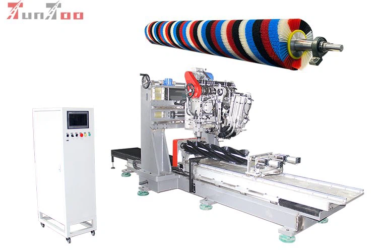 Peb-Axis Gantry Txhuam Tshuab nrog Drilling -3